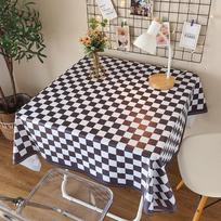 Stalo takelis Neperšlampamas, Atsparus aliejui ir karščiui, Vienkartinis PVC Aukštos klasės pojūtis Lengva prabanga Paprastas stalo takelis Kavos staliuko apsauga 60*120cm/suitable for 40*80 desktop