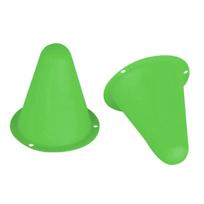 20pcs Agility Maker s for  Roller Skating Training Traffic  Sports žalia
