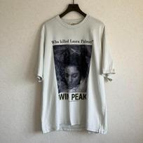 Twin Peak Who Kill Laura Palmer 90s Rare White T shirt Unisex tee NH23570 Unisex T-Shirt M gray