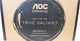 SALE OUT. AOC Gaming Q27G4XF 27", 2560x1440/1ms/250cd/m², HDMI, DisplayPort, USB | AOC | Q27G4XF | 27 " | IPS | 16:9 | 180 Hz | 1 ms | 2560 x 1440 pixels | 300 cd/m² | HDMI ports quantity 1 | Black | Warranty 35 month(s) | DAMAGED PACKAGING, DEMO