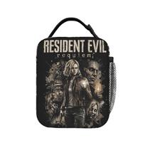 Resident Evil Requiem Grace Ashcroft Alyssa Daughter Lunch Bag For Child Lunch Box Travel Cooler Bag Thermal Tote Handbags One Size black