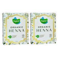 Vegetal Organic Henna Powder, 100% Natural, Chemical-Free, 100 gm, Pack of 2 beige