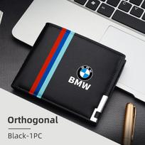 Odinė vyriška automobilio piniginė Kortelių laikiklis Bilietų laikymo krepšys BMW E87 E70 E91 E30 G20 E92 E93 E60 E46 E90 G30 E53 X1 jvcr01