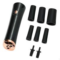 Portable Electric Eyelash Glue Shaker Makeup Tools Automatically Time Saving Black balta