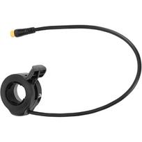 Thumb Throttle Ebike, Electric E Bike Throttle 3 Pin Male Connector black