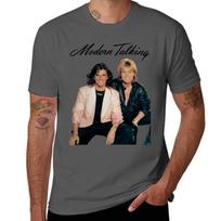 Retro Modern Talking Gift For Music Lover Tshirt T Shirts For Unisex Graphic Funny Tshirt 2XL black