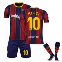 Messi 10 marškinėliai Vaikams Futbolo Treniruočių Kostiumas Rinkinys FC Barcelona Namų Retro Klasikinis Berniukams Varžybų Sportinė Apranga Ronaldinho Stiliaus 28#