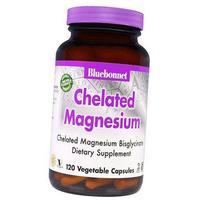 Magnio chelatas, chelatuotas magnis, Bluebonnet Nutrition 120 daržovių kepurėlių (36393059) 120vcaps