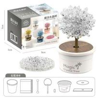 „Crystal Planting Growth“ gipso „pasidaryk pats“ rinkinys gray