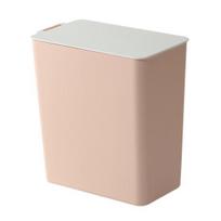 Mini vienspalvis stalinis šiukšliadėžės šiukšliadėžė Virtuvinis stalviršio šiukšlių laikiklis rožinė