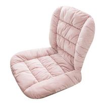 Žieminė supamojo krėslo pagalvėlė su nuimamu plaunamu užvalkalu, apsauga juosmeniui, pastorinta, gera elastingumas ir minkštumas, šilta, biuro kompiuterinė Rectangle white