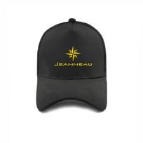 Jeanneau Baseball Caps Women Unisex Adjustable Snapback Hats MZ-438 black