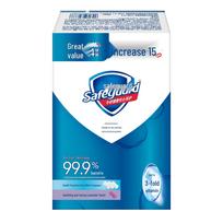 Safeguard Muilas 4 vnt. pakuotė, 100 g Antibakterinis prausimuisi, rankoms ir veidui plauti blue