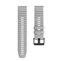 QuickFit 22mm 26mm Watchband For Garmin EPIX Fenix 7X 7/6 6X Pro/5 5X Plus 3 3HR Silicone Band Fenix6 Watch Easyfit Wrist Strap For Fenix 7 pilka