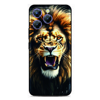 Liūto Karaliaus dėklas Doogee Note 56X 56 59 58 N55 Plus N60 N50s N50 Pro Nothing CMF Phone 1 2 2a One Two 3a Lite galinis dangtelis Doogee Note 56 Plus beige