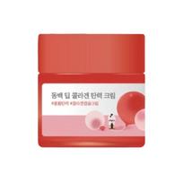 Round Lab Camellia Deep Collagen Firming Cream 50ml – Rich Elasticity Care Cream with Multi Collagen & Retinal HPR 50ml red