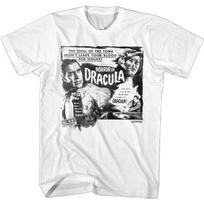 Hammer Horror Bandw Horror Of Dracula Tshirt 4XL gray