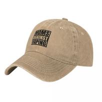 Moms Against Vaping  I Am A Mom Against Vaping Funny Meme Cancer Baseball Cap Anime Golf New Hat party Hat Designer Unisex Womens beige
