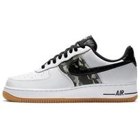 Nike Air Force 1 Low White Ripstop Camo Black Gum CZ7891-100 44.5 gray