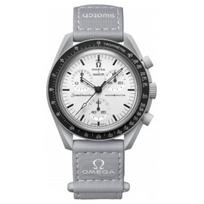 Swatch x Omega Bioceramic Moon 1965 Unisex Laikrodžiai Pilki SO33M106 26-Day Warranty (Random Date) gray