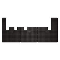 Rubber Car Mats For Ford Transit Custom Van 2Nd Row (2012-2021), Custom Fit juoda