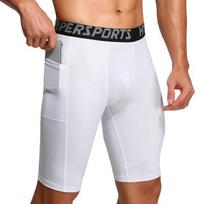 2026 European Games Men's Quick-Drying Compression Shorts for Running and Athletics 2XL balta