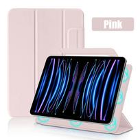 Magnetic Case For ipad Pro M5 Air 11 13 M3 M2 12.9 10th Gen Funda For Ipad A16 Air 5 4 Mini 6 7 A17 Accessories Cover Mini 6 Mini7 A17 Pro rožinė