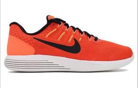 Nike Lunarglide 8 'Max Orange Black Hyper Orange' 843725-802 44 red