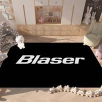 Blaser Logo Floor Mat Rectangle Anti-slip Home Soft Badmat Front Door Indoor Outdoor Mat Welcome Doormat 40x60 cm beige