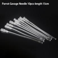 Parrot Little Bird Oral Gavage Needle Outer Diameter 2Mm Length About 8/12/15Cm Silicone Soft Tube 12cm gray