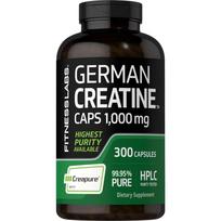 Fitness Labs German-made Creatine Monohydrate 1000mg 300 Capsules