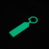 100Pcs Greenhouse Bonsai Collar Signs Ring Label Hook Tree Marker Nursery Stake Plastic Garden Hanging Plant Tags žalia