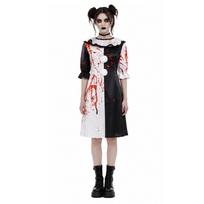 Sudužusios sielos klouno kruvinas vaidybos kostiumas Helovino Cosplay juokingas scenos Anime Cosplay kostiumas 140 white
