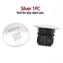 Car Keyless ONE-CLICK Start Stop Push Button Engine Ignition Switch For Mercedes Benz All Models C W204 GLK X204 W176 W205 W212 sidabras