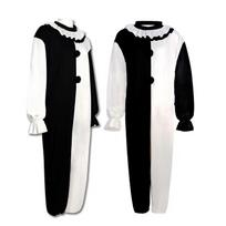 Helovino Kalėdų Terrifier Klouno Cosplay Kostiumas, Siaubo Veikėjo Sceninio Pasiruošimo Pilnas Cosplay Rinkinys XL white