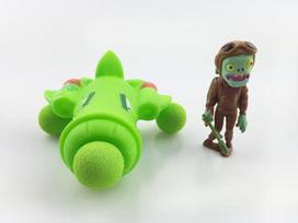 Plants vs Zombies Peashooter PVC Action anime Figure Model pvz Toy Gifts Toys For Children High Quality launch plants