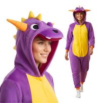 Spyro Onesie Kigurumi Pajamas Costume : 145-155Cm yellow