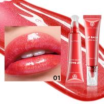12 colors mirror fine flash liquid lipstick pearlescent waterproof sweatproof non-stick cup lip gloss pink