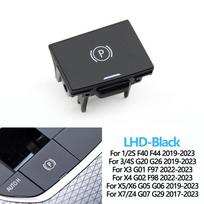 LHD RHD Car Electronic Handbrake Parking Switch Button For BMW 3 4 Z4 X5 X6 X7 G20 G29 F40 F44 G26 G01 G02 G07 G08 F97 G05 G06 gray