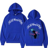 Omar Courtz Por Si Manana No Estoy 2026 Tour Hoodies Women Harajuku Hip Hop Style Sweatshirt Long Sleeve Pullovers XXXL mėlyna