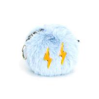 2024 ATEEZ THUNDER POP-UP Mini lėlė-raktų pakabukas Trumpaplaukė versija Blue ver. white