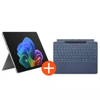 Microsoft Surface Pro 13″ (12th Edition) Touch Platinum Snapdragon X2 Elite 16GB/1TB Win11 EP2-65068 + Pro Keyboard with Slim Pen Sapphire (EP2-65068+8X6-00195) | EP2-65068+8X6-00195 | 0196388769568