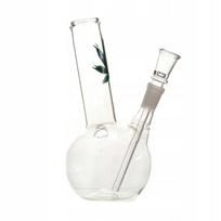 Stiklinis bongas Bullet Leaf Line 21 cm