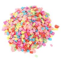 Nail Charm Lightweight Waterproof Various Choices Wide Application Soft Clay for Cups Phone Cases red