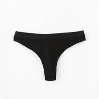 Women's Low-Rise Sexy Thong Underwear Invisible Comfortable Briefs XL white