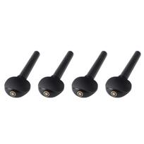 Violin Ebony Tuning Pegs & Fingerboard Accessories 1/8 black