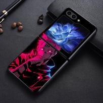 Dėklas Samsung Galaxy Z Flip 7 6 5 4 3 Flip5 Flip6 Flip3 Flip7 FE Flip4 Galinis telefono dėklas Funda Anime S-Sukuna Galaxy Z Flip4