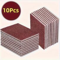 10 pieces emery rag scouring cloth household cleaning sponge scrubbing pot dishwashing cleaning cloth ruda