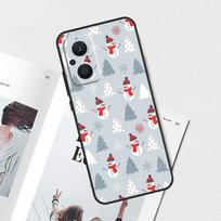 Merry Christmas Case For OPPO Reno 15 F 14 13 12 11 10 Pro 14F 13F 12F 11F 8T OPPO Find X9 X8 X5 X6 Pro Cover OPPO Reno10 5G white