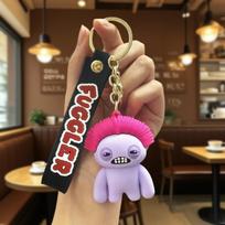 New Orignal Blind Box Car Keychain Pendant Model Doll Funny Ugly Monster Graphic Statue Doll Birthday Gift brown